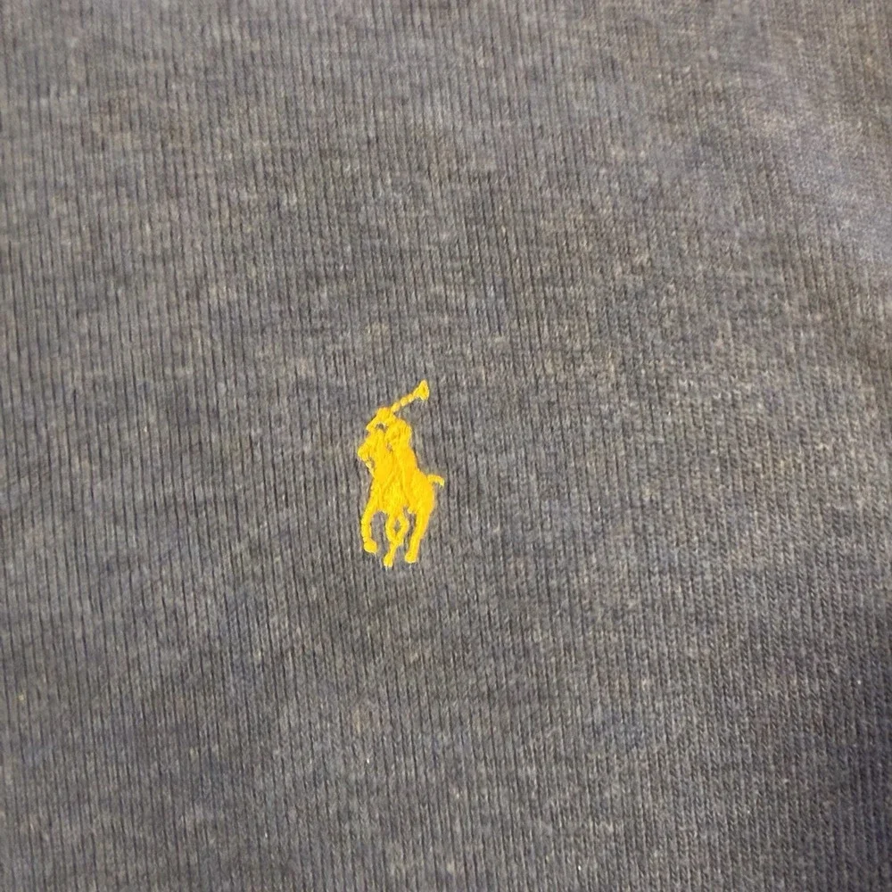 Polo Ralph Lauren Sweater Men's XL Tall Royal Blue 1/4 Zip Pullover Pony‎ Preppy